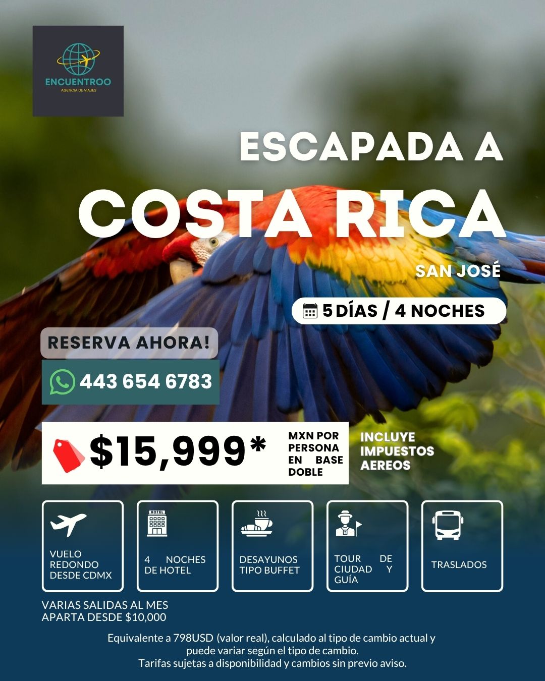 Escapada a Costa Rica