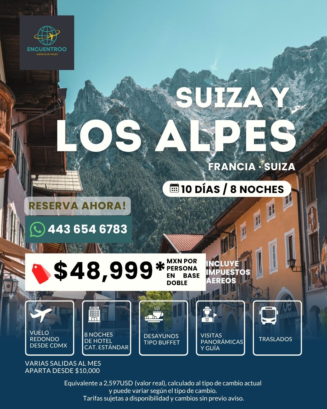 Suiza y los Alpes