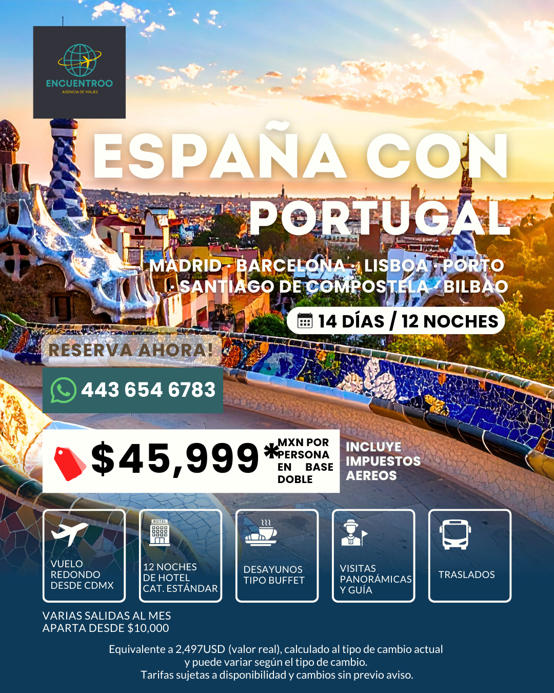 España con Portugal